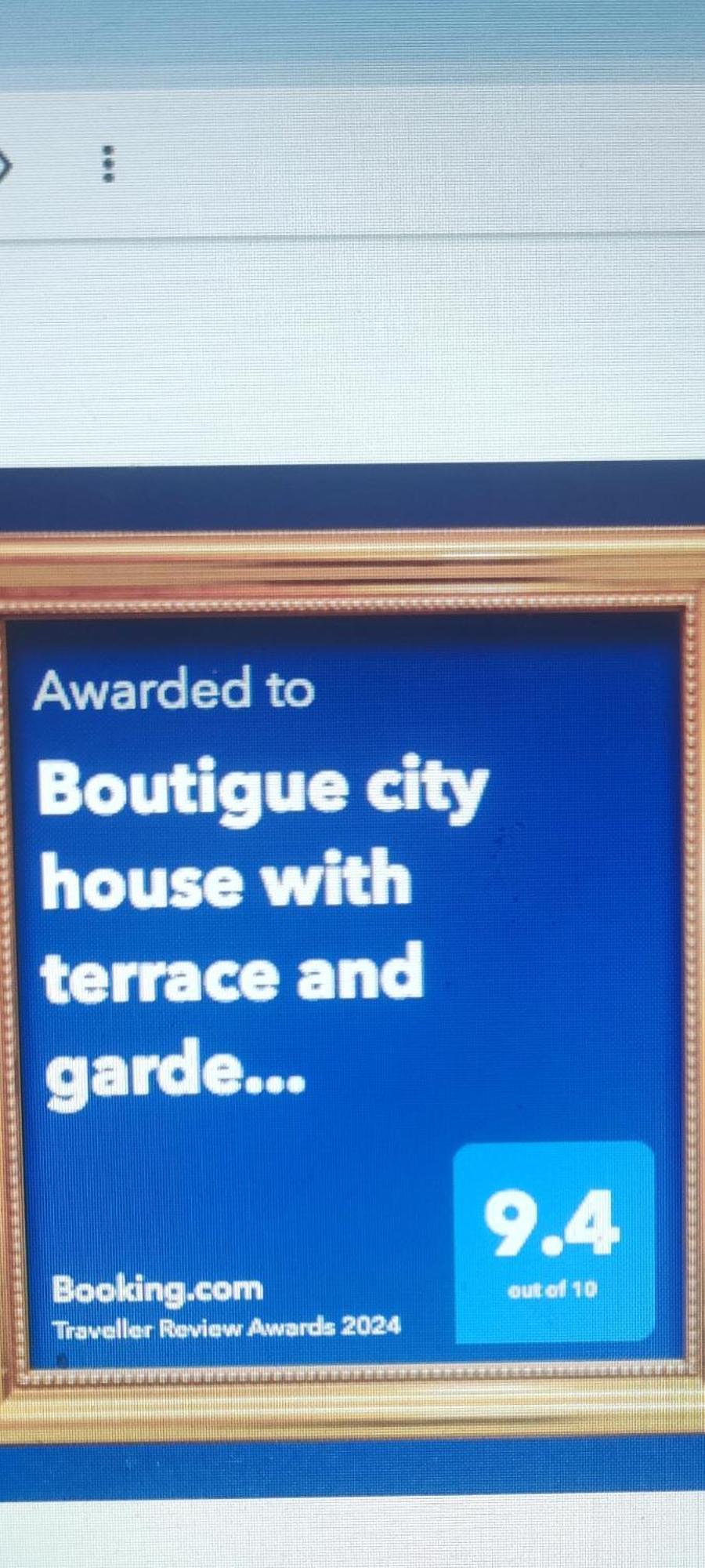 Boutigue City House With Terrace And Garden Free Parking Riga Exterior foto